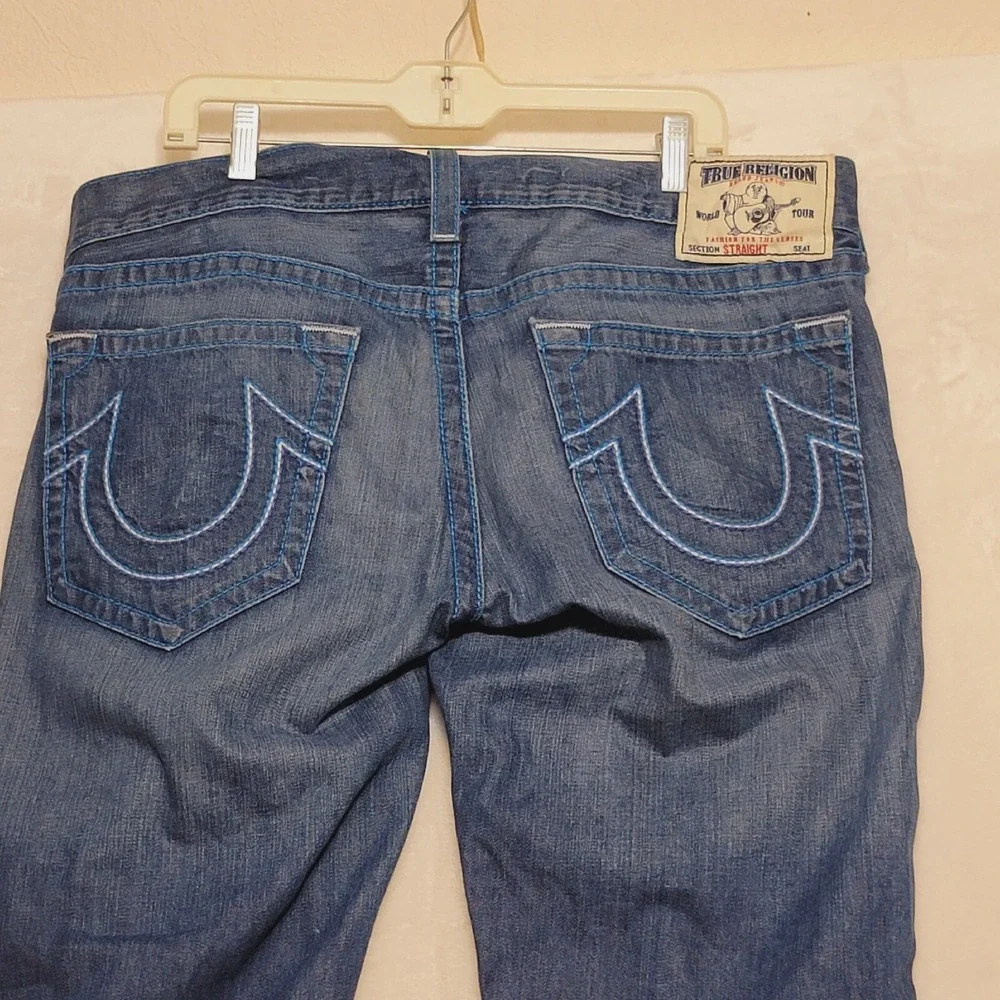 True Religion Jeans Men's 38/34 World Tour Pants Section Straight
